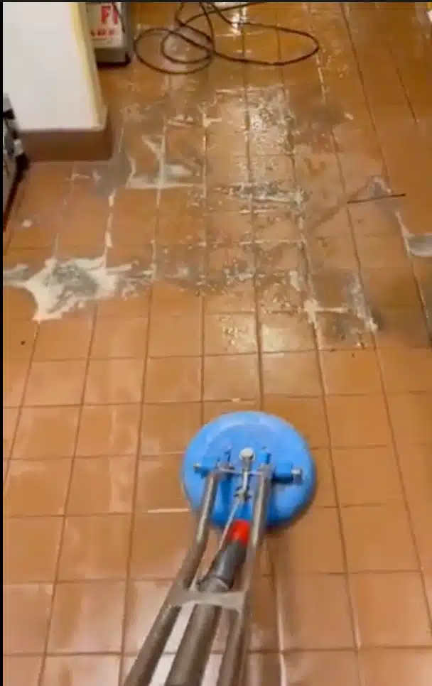 Video of our tile cleaning service